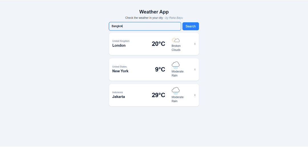 Weather App